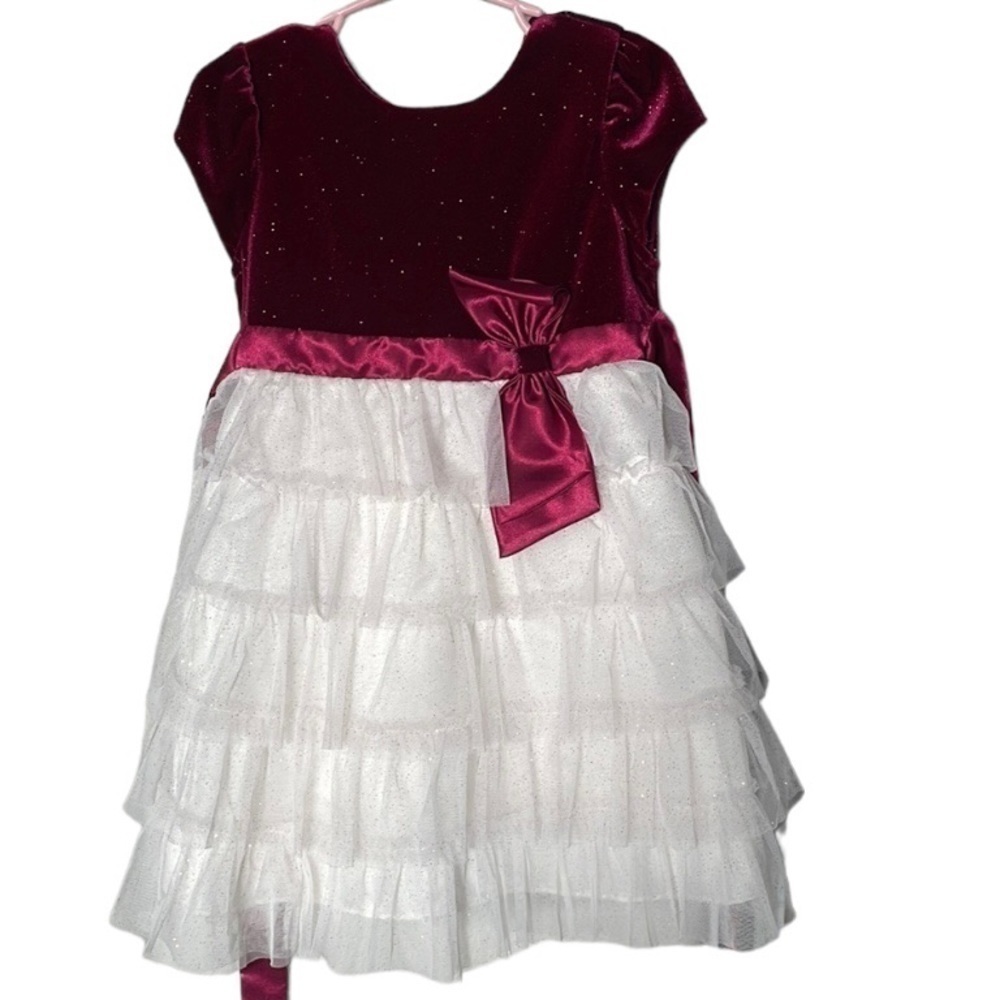 𝅺♥️JONA Michelle♥️Toddler Holiday dress size (4t)